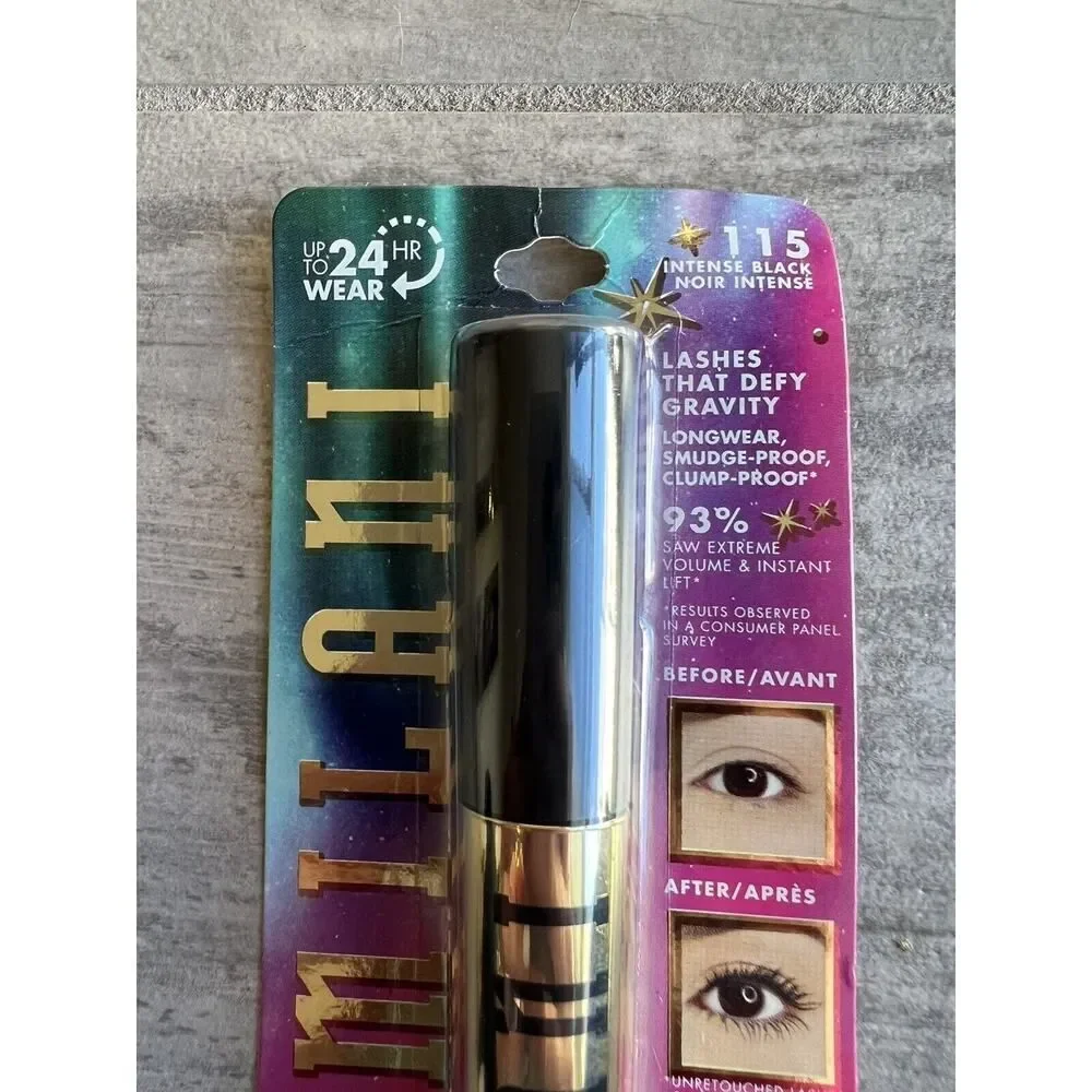 Milani Highly Rated Anti Gravity Mascara Black 115 Intense Black Sealed 24 hour